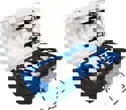 Electrician's Hole Saw Kit: 8 Pc, 7/8 to 2-1/2